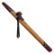 Canary Wood & Purpleheart Collectors Native American Style Flute (Key A- 432hz)